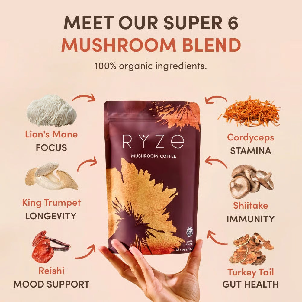 Ryze - The Ultimate Healthy Coffee Alternative ☕✨