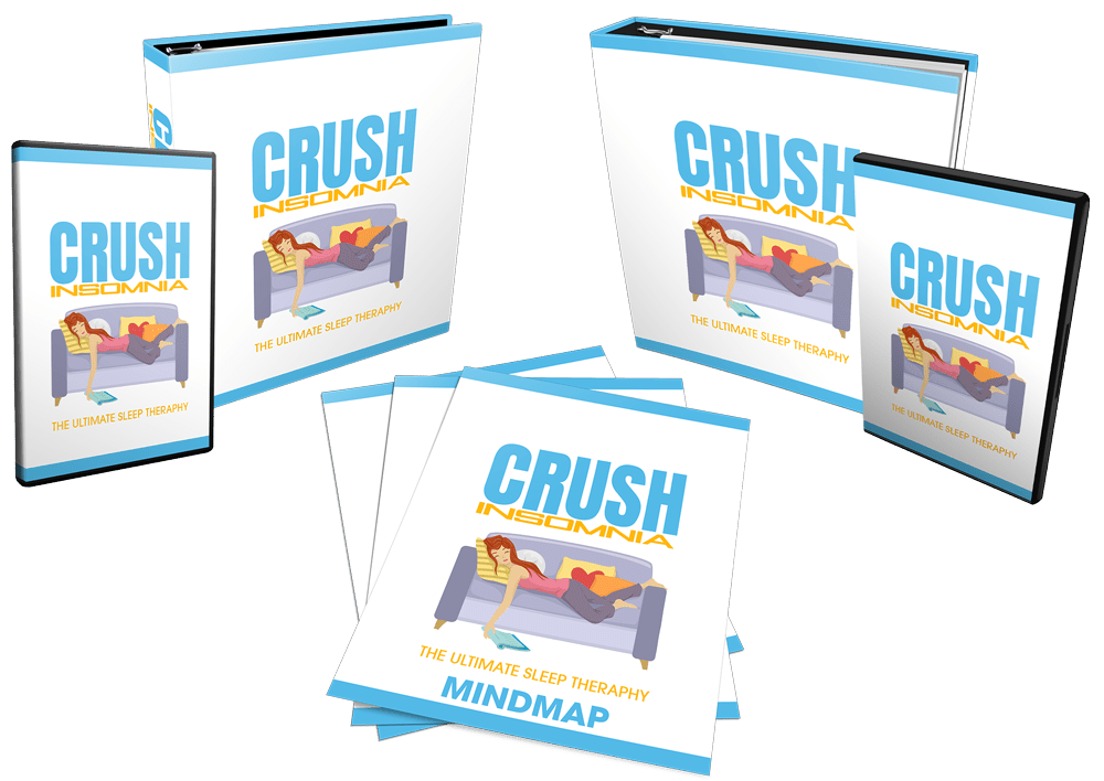 💤 Crush Insomnia: The Ultimate Sleep Therapy (71 Pages) 🌙✨ - Happiness Harmony Hub