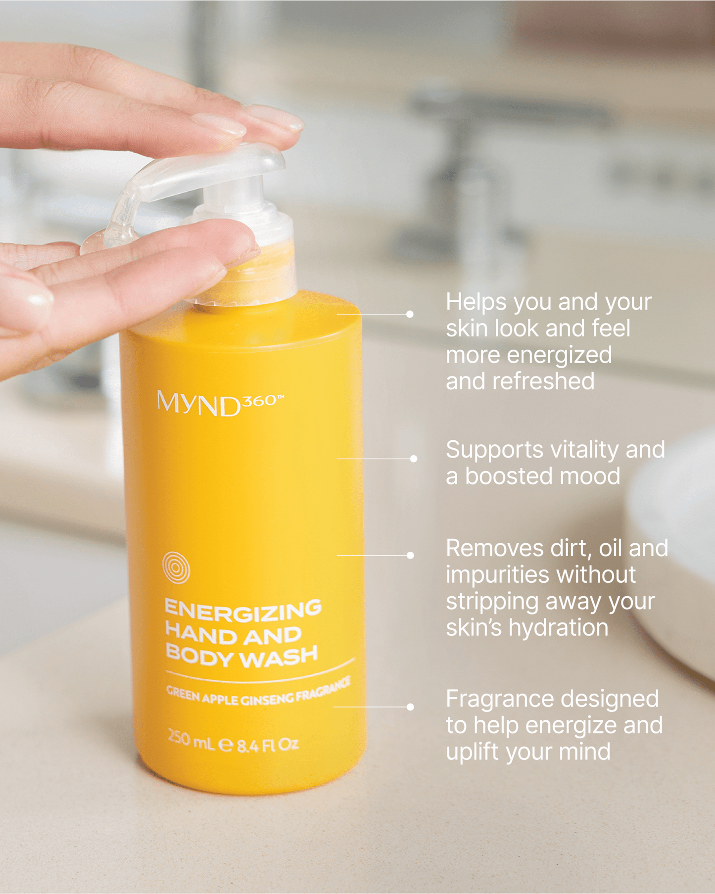 ✨ Mynd™ Energising Hand & Body Wash – Refresh Your Skin & Mind! ✨ - Happiness Harmony Hub