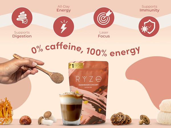 Ryze Chicory Coffee ( without Caffeine ) - Happiness Harmony Hub