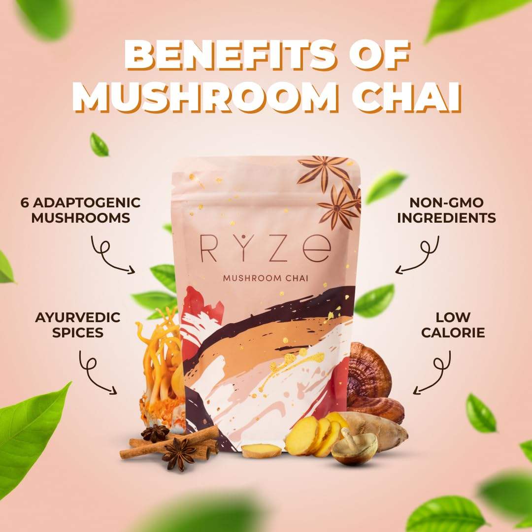 Ryze Mushroom Chai - Happiness Harmony Hub