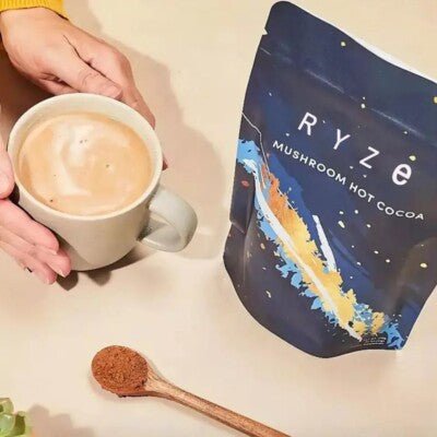 🍄 RYZE Mushroom Hot Cocoa – Sleep Like a Baby, Wake Like a Boss! 💤☀️ - Happiness Harmony Hub
