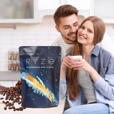 🍄 RYZE Mushroom Hot Cocoa – Sleep Like a Baby, Wake Like a Boss! 💤☀️ - Happiness Harmony Hub