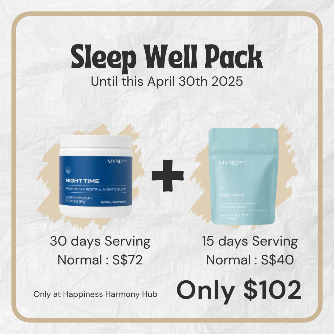 Sleep Well Promo Pack ( April2025 ) - Happiness Harmony Hub