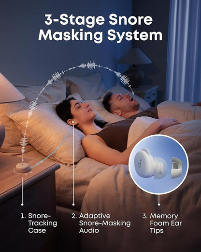 Soundcore Space A30 – Sleep Earbuds for Peaceful Nights 😴✨
