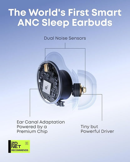 Soundcore Space A30 – Sleep Earbuds for Peaceful Nights 😴✨