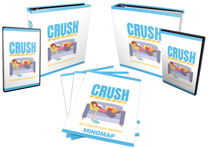 💤 Crush Insomnia: The Ultimate Sleep Therapy (71 Pages) 🌙✨ - Happiness Harmony Hub