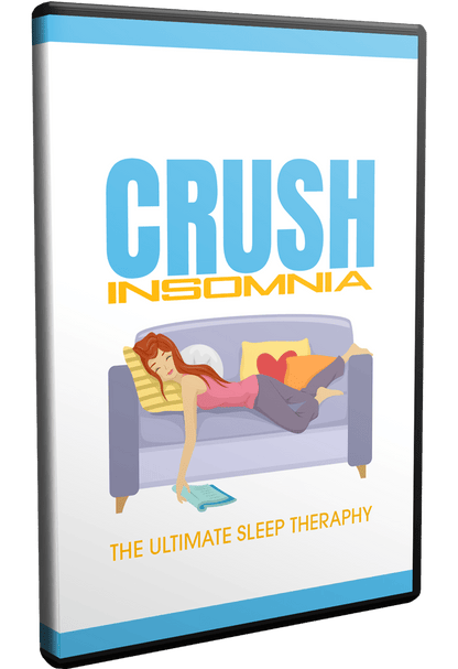 💤 Crush Insomnia: The Ultimate Sleep Therapy (71 Pages) 🌙✨ - Happiness Harmony Hub