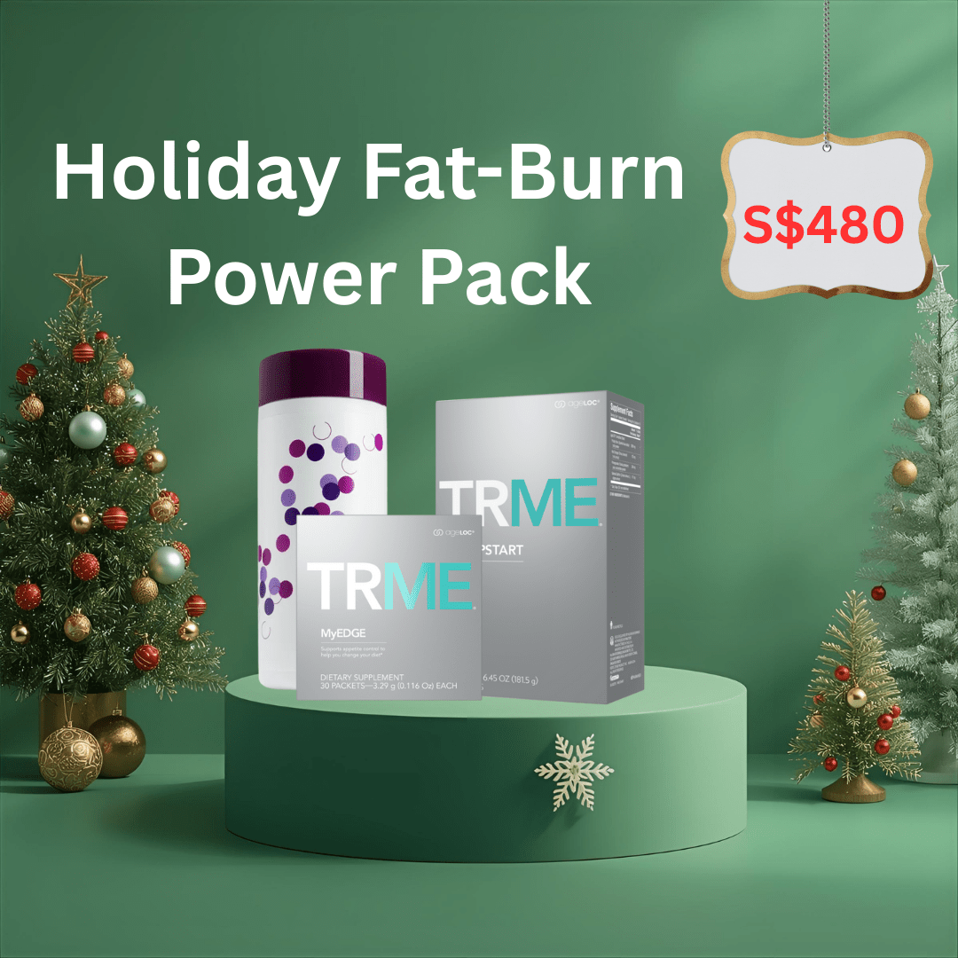 🎄 🔥 HOLIDAY FAT - BURN POWER PACK + FREE Shiatsu Heated Massager (Worth S$125!) - Happiness Harmony Hub