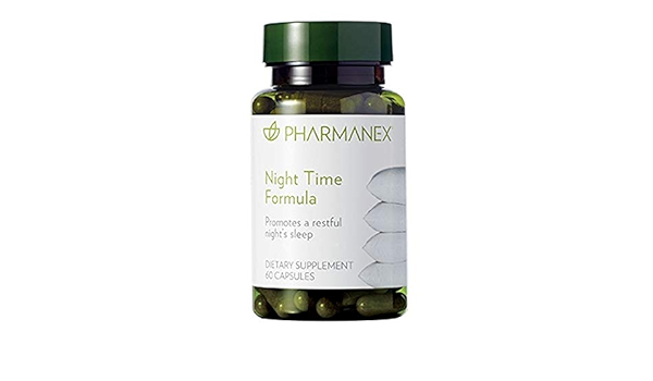 bottle of pharmanex night time formula