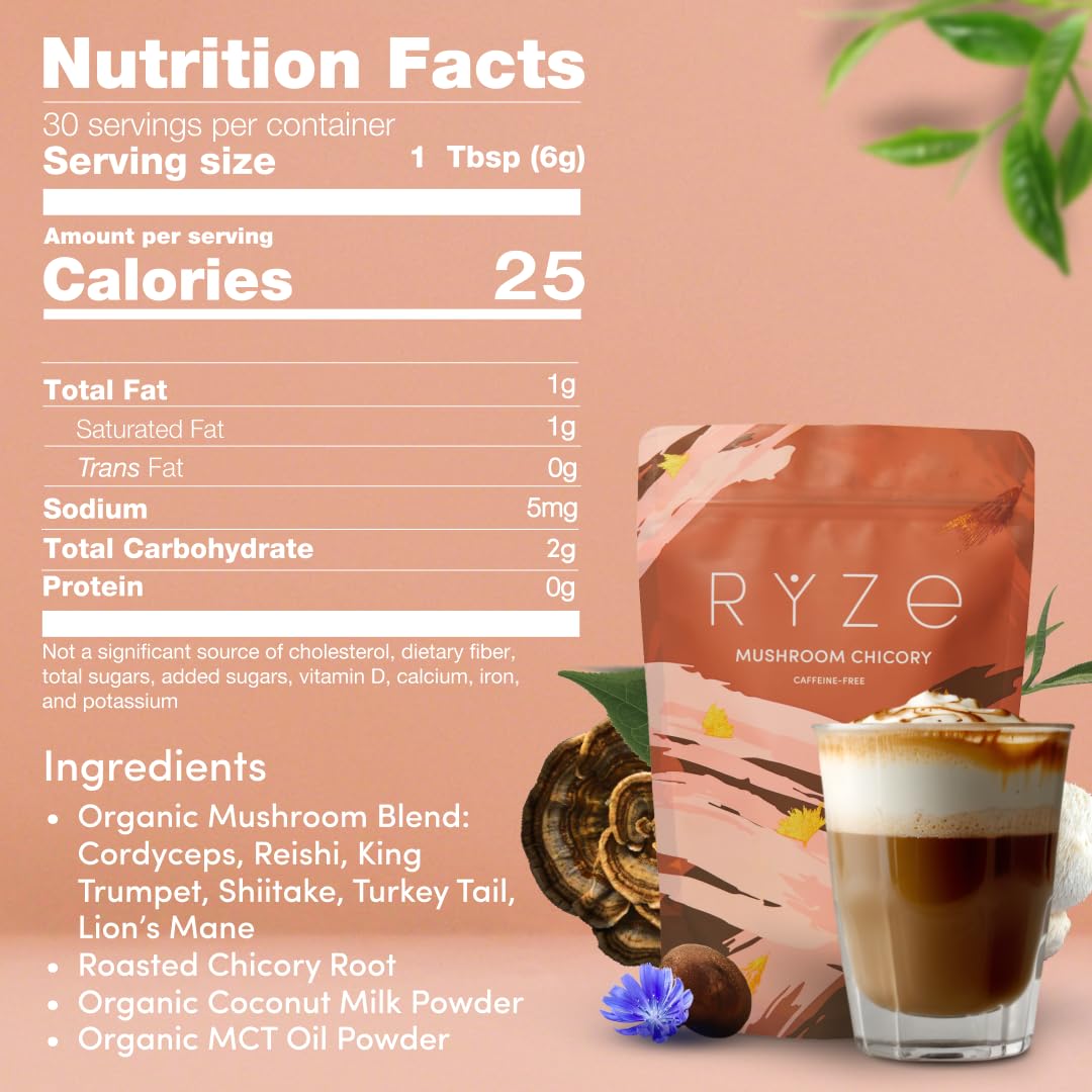 Ryze Chicory Coffee ( without Caffeine ) - Happiness Harmony Hub